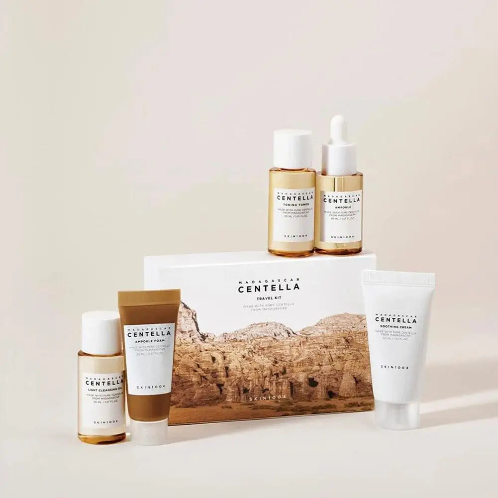 Original Centella Asiatica Travel Kit Redness Moisturising Skin Reduce Dryness Anti Acne Repair Face Damaged Barrier Skin Care