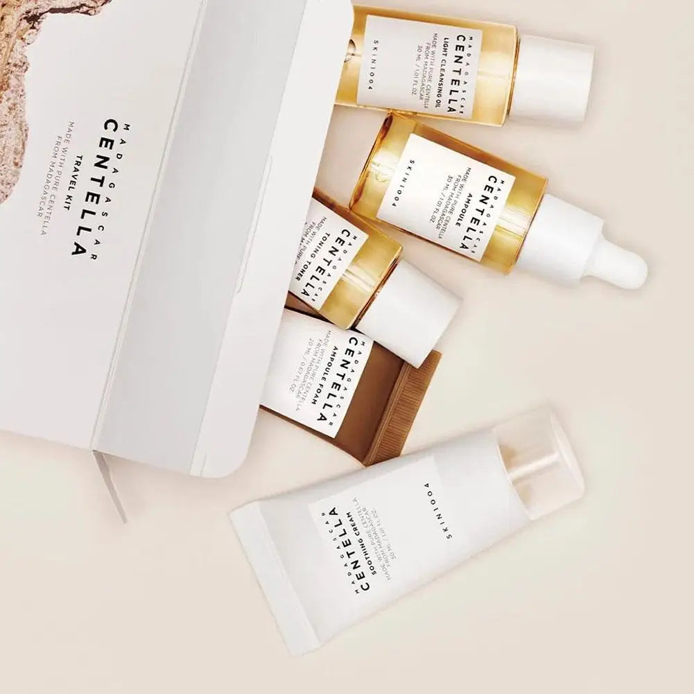 Original Centella Asiatica Travel Kit Redness Moisturising Skin Reduce Dryness Anti Acne Repair Face Damaged Barrier Skin Care