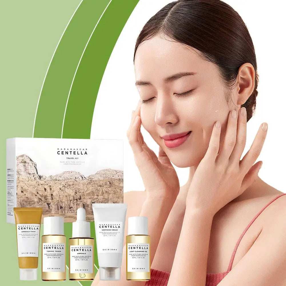 Original Centella Asiatica Travel Kit Redness Moisturising Skin Reduce Dryness Anti Acne Repair Face Damaged Barrier Skin Care